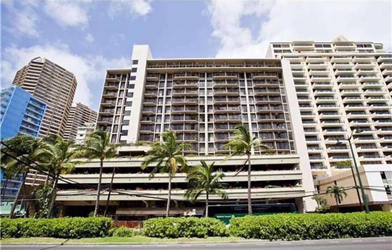 Renovated With City View At Aqua Palms Waikiki Honolulu Kültér fotó